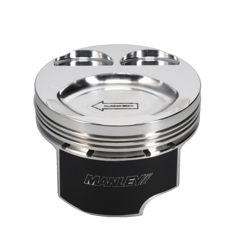 Manley MazdaSpeed 3 MZR 2.3L 87.75mm Bore -13.3cc Dome 9.5:1 CR (ED) Pistons w/ Rings - Set of 4