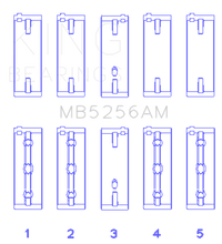 King Engine Bearings Hyundai 2.0L G4GC Main Bearing Set - Size STD