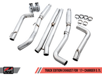 AWE Tuning 2017+ Dodge Charger 5.7L Track Edition Exhaust - Chrome Silver Tips