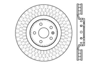 StopTech Drilled & Slotted Right Sport Brake Rotor for 2009 Cadillac CTS-V