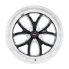 Weld S76 17x10 / 5x4.5 BP / 7.9in. BS Black Wheel (Low Pad) - Non-Beadlock