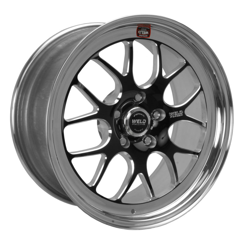 Weld S77 18x10 / 5x4.5 BP / 5.1in. BS Black Wheel (High Pad) - Non-Beadlock