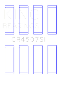 King Mazda MZR 2.3L 16v / Ford Duratec 2.3L 16v (Size +.75) Connecting Rod Bearing Set (Set of 4)