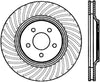 StopTech Power Slot 94-04 Ford Mustang Front Left Slotted CRYO Rotor