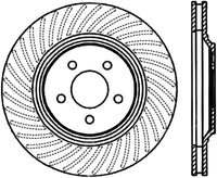 StopTech Power Slot 94-04 Ford Mustang Front Left Slotted CRYO Rotor
