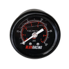 BLOX Racing Liquid-Filled Fuel Pressure Gauge 0-100psi (Black Face)