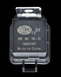 Hella 12V 20/40 Amp SPDT RES Relay with Weatherproof Bracket - Single