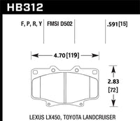 Hawk HPS Street Brake Pads