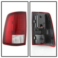 xTune Dodge Ram 1500 09-16 LED Tail Lights Incandescent Model Only - Red Clear ALT-ON-DR09-LBLED-RC