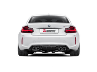 Akrapovic 16-17 BMW M2 F87 (Excl M2 Competition) Evolution Line Cat Back (Titanium) w/Carbon Tips