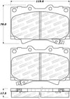 StopTech Sport Brake Pads w/Shims and Hardware - Rear