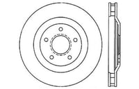 StopTech Power Slot 97-04 Chevy Corvette / 04 & 08 Cadillac XLR/XLR-V Front Left Drilled Rotors