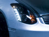 Spyder Infiniti G35 03-07 2DR Projector Halogen - LED Halo DRL Blk High H4 PRO-YD-IG35032D-DRL-BK