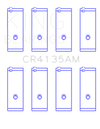 King Engine Bearings 85-01 Toyota 5SFE L4 DOHC 16 Valves (Size +0.75) Rod Bearing Set