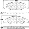 StopTech Performance Brake Pads