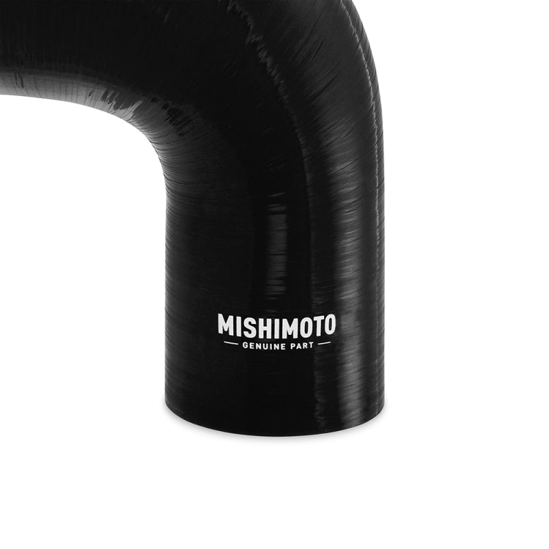 Mishimoto Silicone Reducer Coupler 90 Degree 2.5in to 3.25in - Black