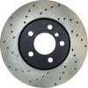 Stoptech 11-18 BMW X3/X4 Cryo Drilled Sport Right Front Rotor