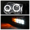 Spyder Dodge Ram 1500 06-08/Ram 2500 06-09 Projector Headlights LED Halo LED Smke PRO-YD-DR06-HL-SM