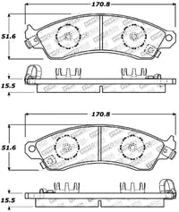 StopTech Performance Brake Pads