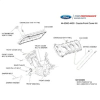 Ford Racing 5.0L Coyote Timing/Front Cover and Cam Cover KIT