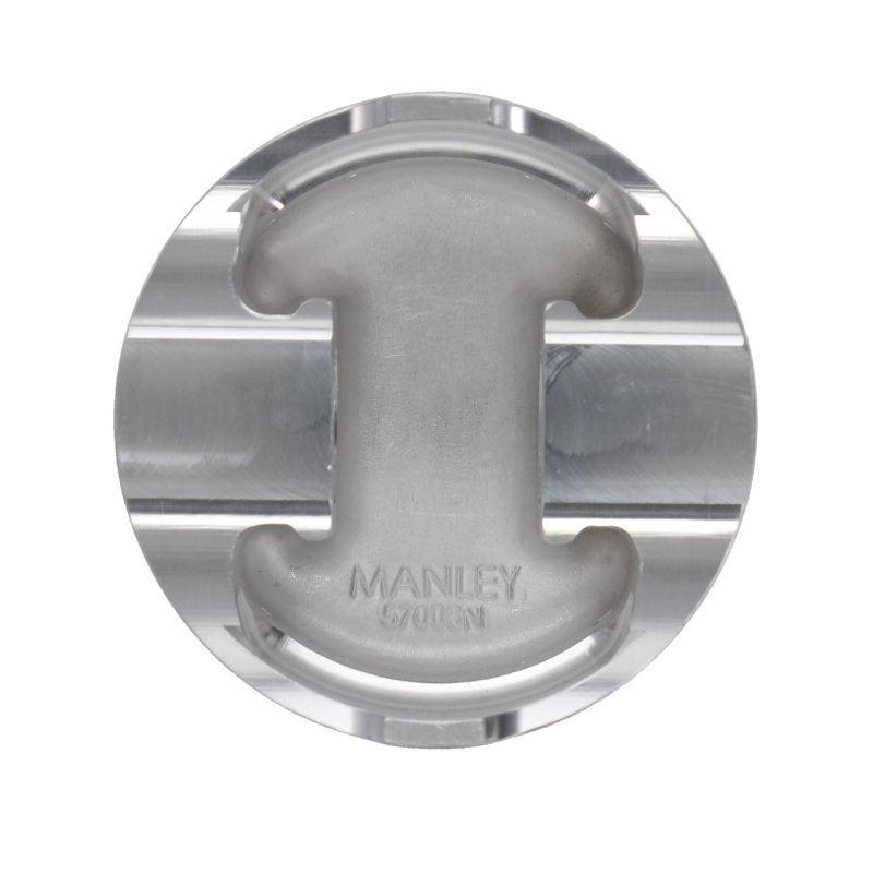 Manley 4.6L Ford Modular (2/4 Valve) 3.552in Bore 1.2in CD 11cc Dish Pistons - Set of 8