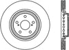 Stoptech 08-18 Toyota Highlander Front Performance Cryo Rotor