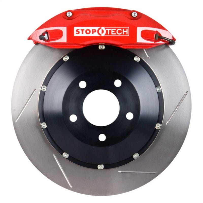 StopTech BBK 93-98 Toyota Supra Front ST-40 355x32 Red Slotted Rotors