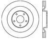 Stoptech 06-10 Corvette (Z06) / 10 Corvette Grand Sport Front Premium High Carbon Cryo Rotor