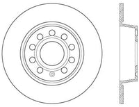 StopTech 10-12 and 15-16 Audi A3/A3 Quattro SportStop Cryo Slotted & Drilled Rear Right Rotor
