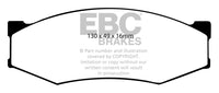 EBC 90-93 Infiniti M30 3.0 Yellowstuff Front Brake Pads