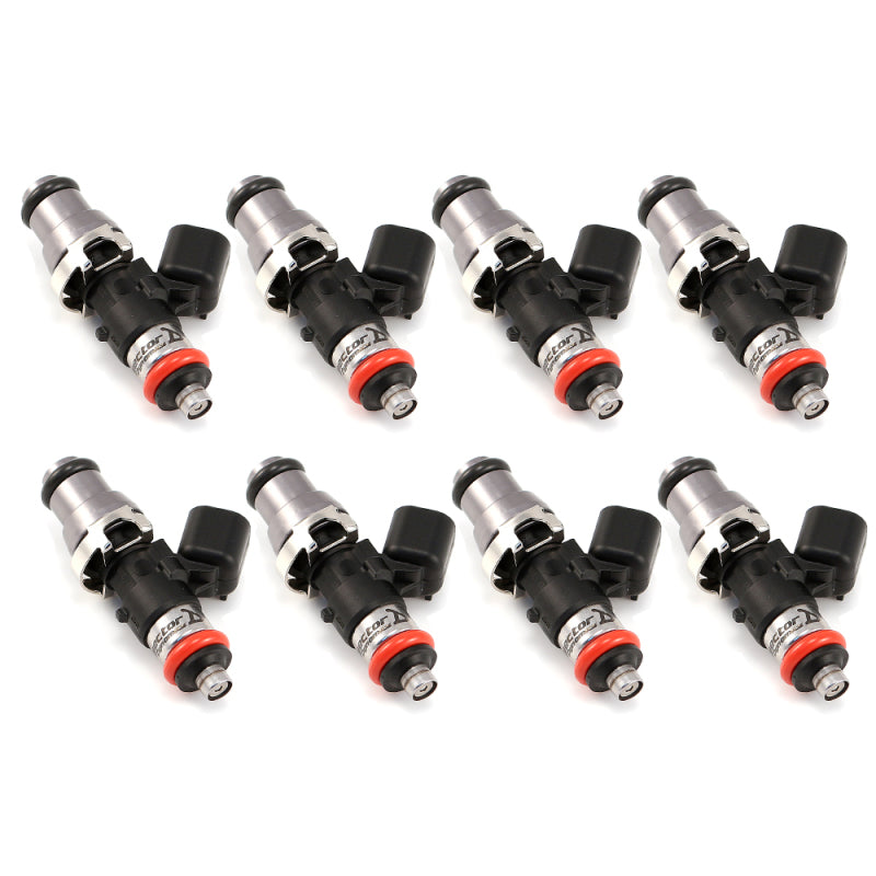 Injector Dynamics 2600-XDS Injectors - 48mm Length - 14mm Top - 15mm Lower O-Ring (Set of 8)