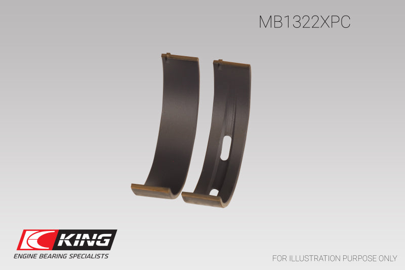 King Vw V8/V10 R8/RS6/Huracan (Size 0.05) Main Bearing Set