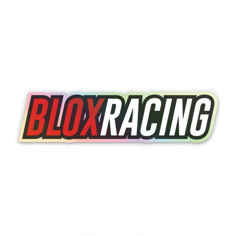 BLOX Racing BLOX Logo Decal - Black Large