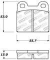 StopTech Performance Brake Pads