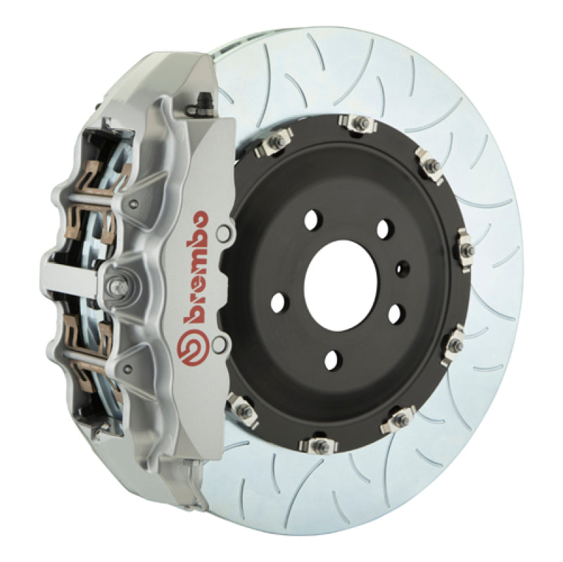 Brembo 00-02 CL500/03-05 S600/03-06 CL600 Fr GT BBK 8Pis Cast 380x34 2pc Rtr Slot Type3-Silver