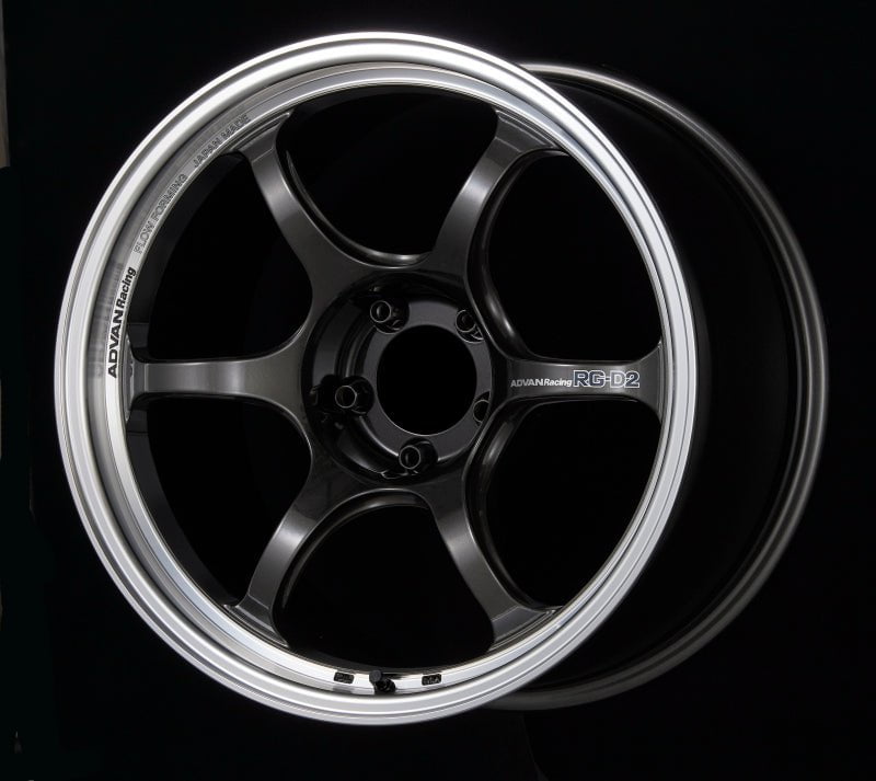 Advan RG-D2 18x8.5 +37 5-114.3 Machining & Black Gunmetallic Wheel