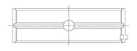 ACL Chevy 262/267/302/305/307/327/350 Race Series Standard Size Main Bearing Set