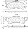 StopTech Sport Brake Pads w/Shims and Hardware - Front