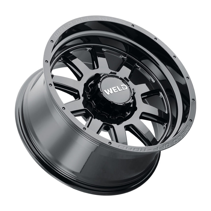 Weld Off-Road W168 20X10 Stealth 8X170 ET-18 BS4.75 Gloss Black 125.1