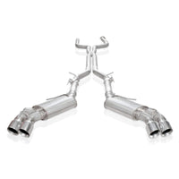 Stainless Works 2016-18 Camaro SS Exhaust 3in X-Pipe AFM Valves NPP Replacement Valves 4in Quad Tips