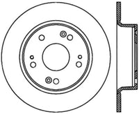Stoptech 08-10 Honda Accord EX/EX-L/LX/LX-P/LX+ Rear Perf CRYO Rotor