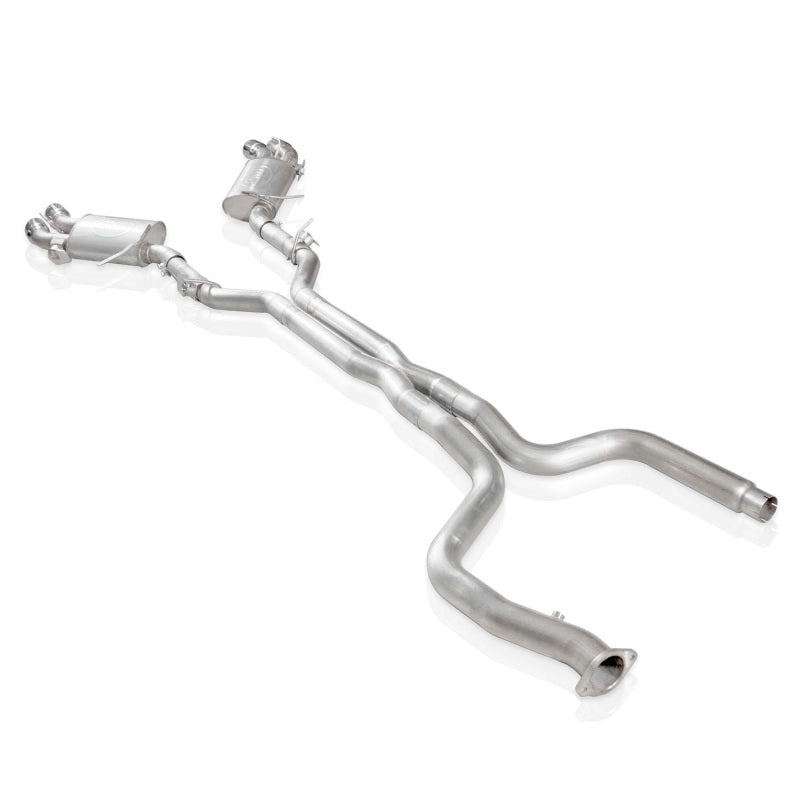 Stainless Works 2016-18 Camaro SS Exhaust 3in X-Pipe AFM Valves NPP Replacement Valves 4in Quad Tips