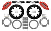 Wilwood 17-21 Can-Am X3RS Red 6-Piston Rear Kit 11.25in - Undrilled Rotors