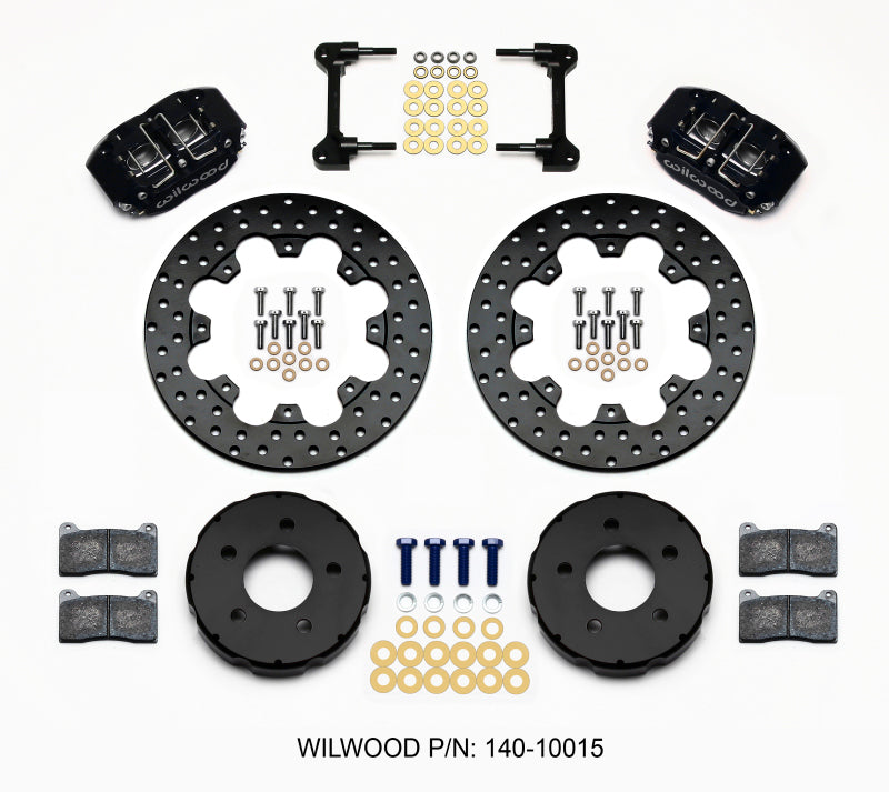 Wilwood Dynapro Radial Front Drag Kit 11.75in Drilled 94-04 Mustang