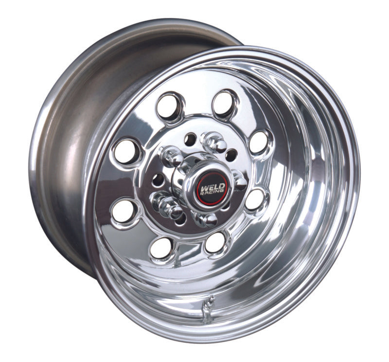 Weld Draglite 15x8 / 4x108 & 4x4.5 BP / 5.5in. BS Polished Wheel - Non-Beadlock