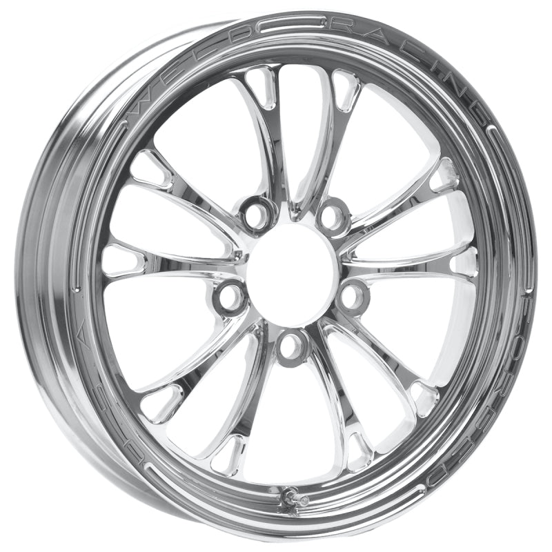 Weld V-Series 1-Piece 15x3.5 / 5x4.5 BP / 2.25in. BS Polished Wheel - Non-Beadlock