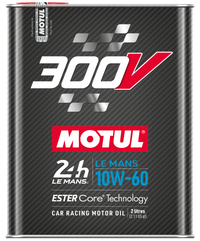 Motul 2L Synthetic-ester Racing Oil 300V Le Mans 10W60 10x2L