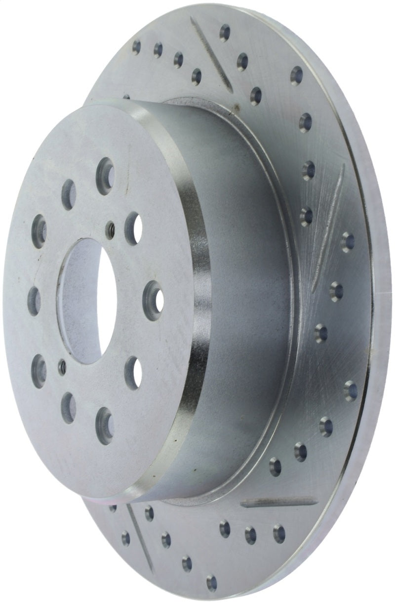 StopTech 01-05 Lexus IS300 / 02-10 Lexus SC430 Sport Slotted & Drilled Rear Left Brake Rotor