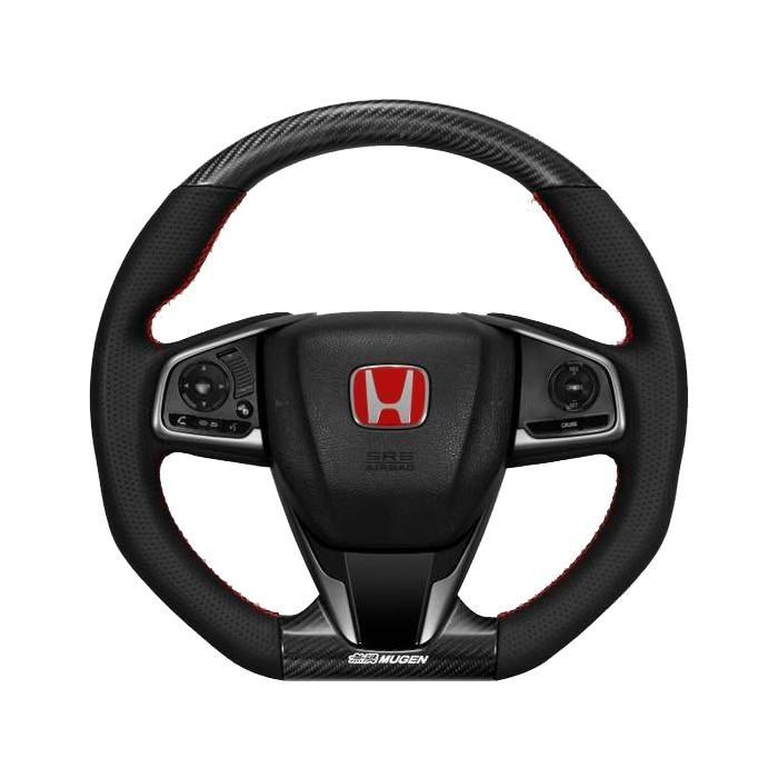 MUGEN Sports Steering Wheel - 2017+ CIVIC TYPE R (FK8)/ 2016+ Gen 10 Honda Civic(FK7/FC1/FC3)