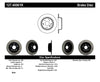 StopTech 04-08 Acura TL / 03-09 Honda Element Slotted & Drilled Right Rear Rotor